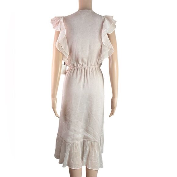 1. State Pink & White Flowey Ruffle Dress - Picture 2 of 7
